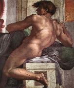 Ignudo Michelangelo Buonarroti